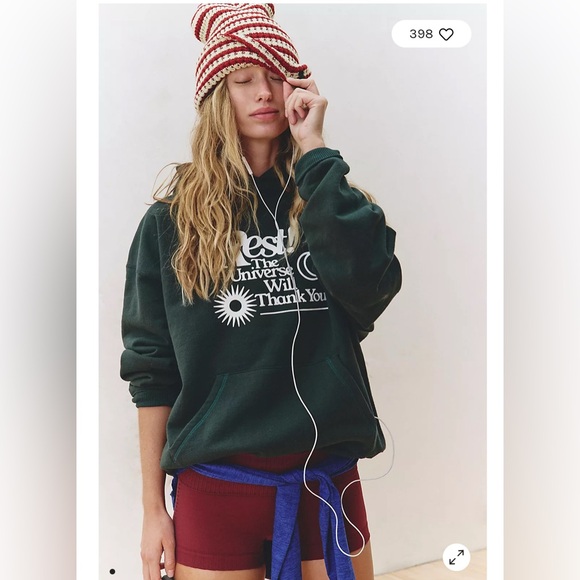 Free People Tops - Free People Movement Okay To Rest Universe Hoodie. NWT.